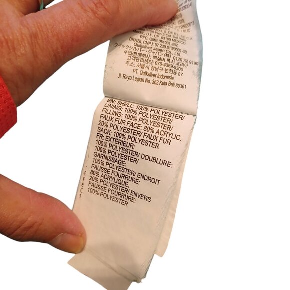 Roxy Women's Jet Ski Winter Ski Jacket, Insulated, Hooded, Waterproof 4619 - Picture 9 of 11